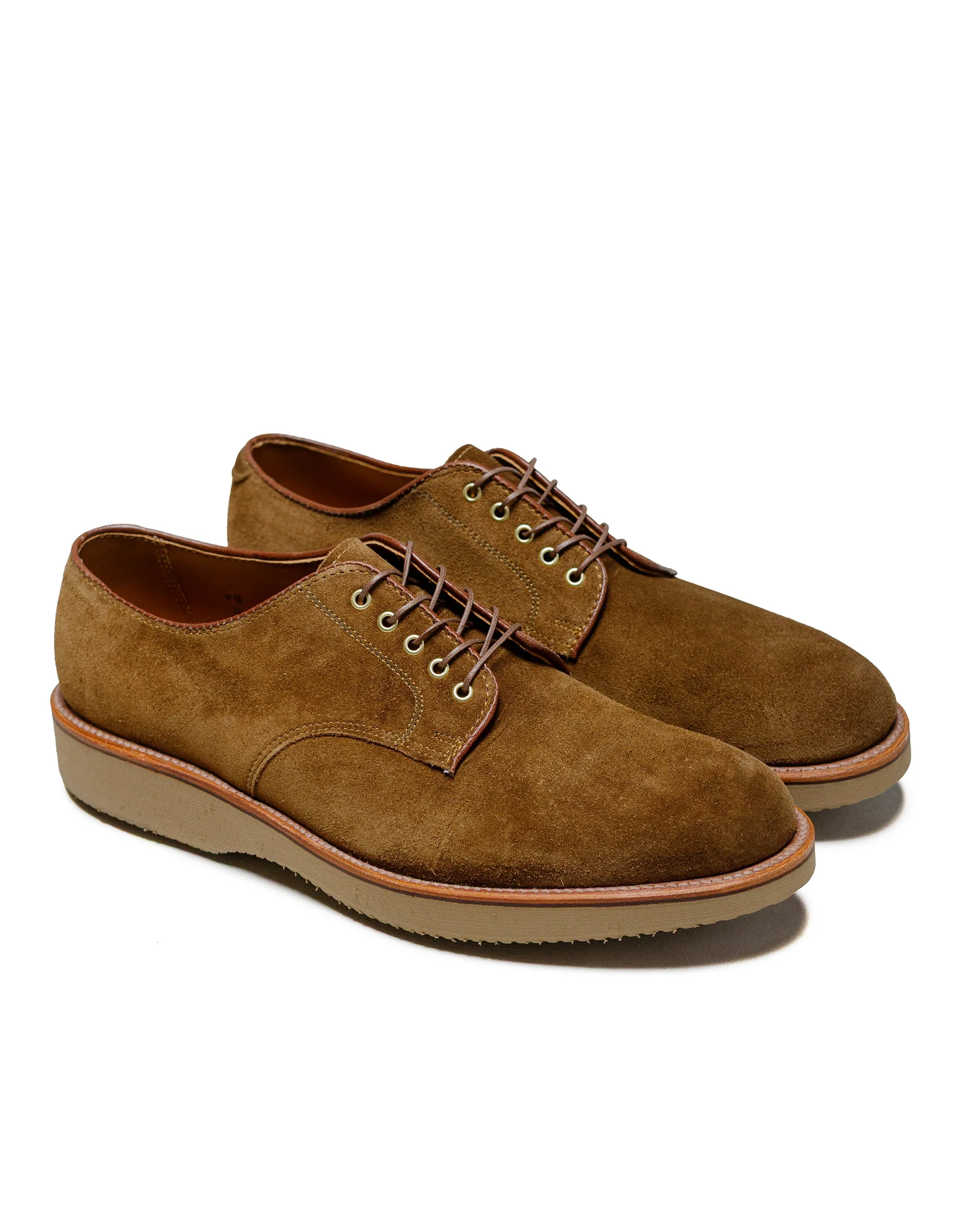 Alden Wedge Blucher Snuff Suede G5403 Structured chic