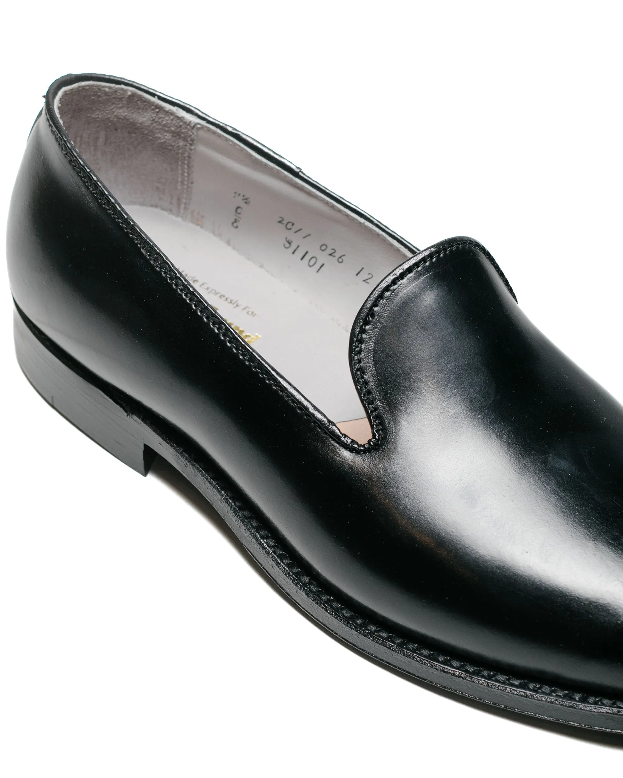 valuable Statement flair Alden Wholecut Loafer Black Cordovan G1101