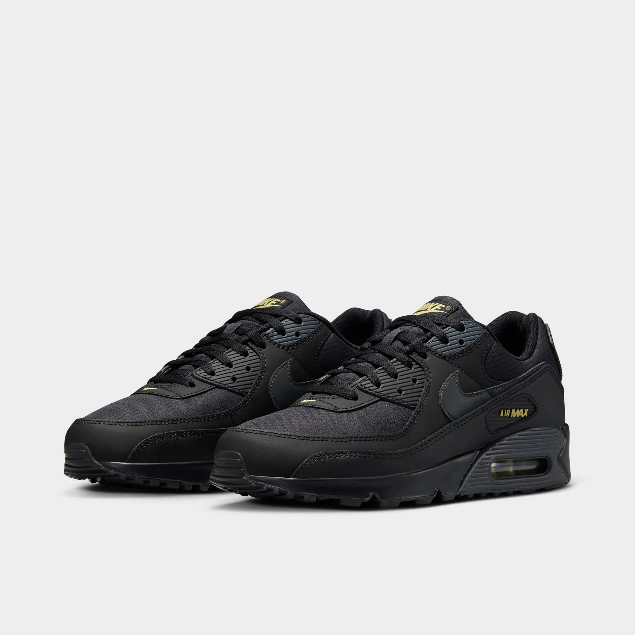 Nike Air Max 90 Black / Buff Gold - Anthracite Well Fitted