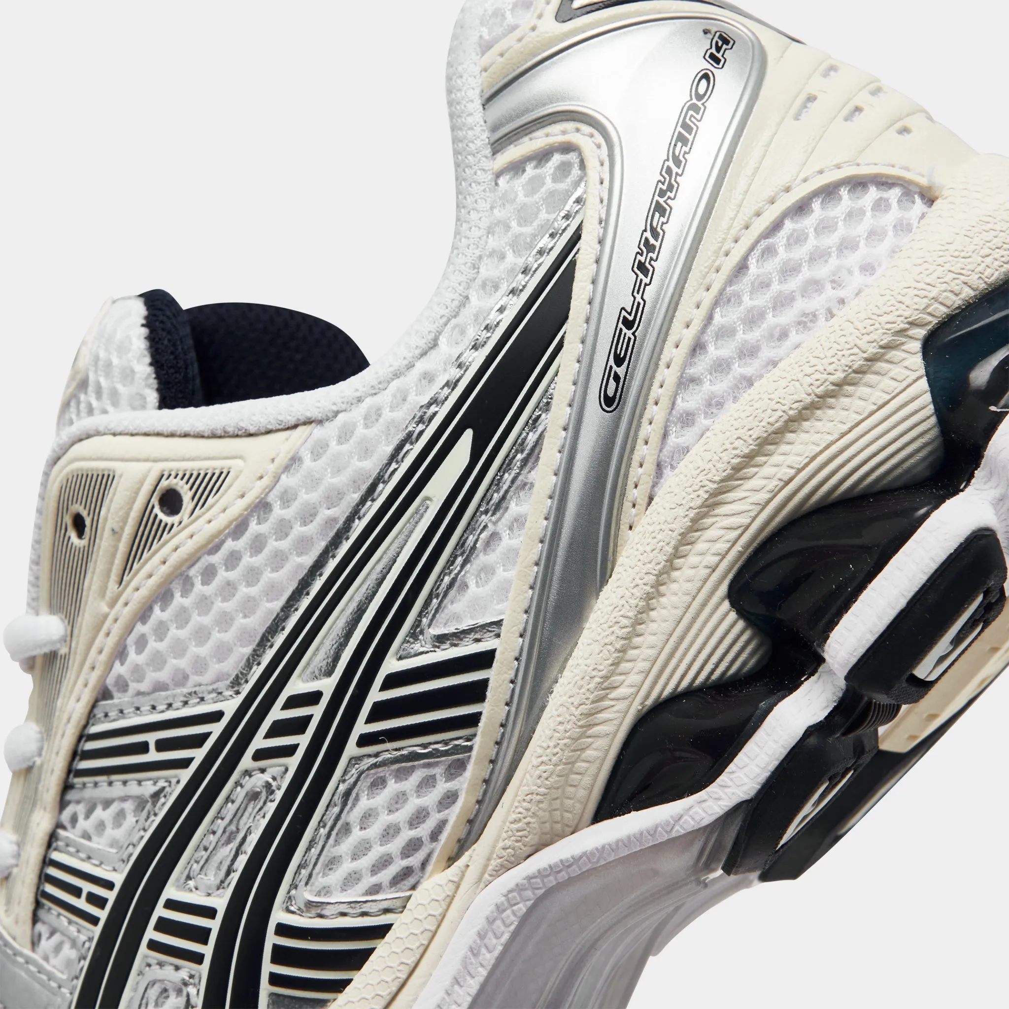 ASICS Women's Gel-Kayano 14 White / Midnight energy - returning shoes