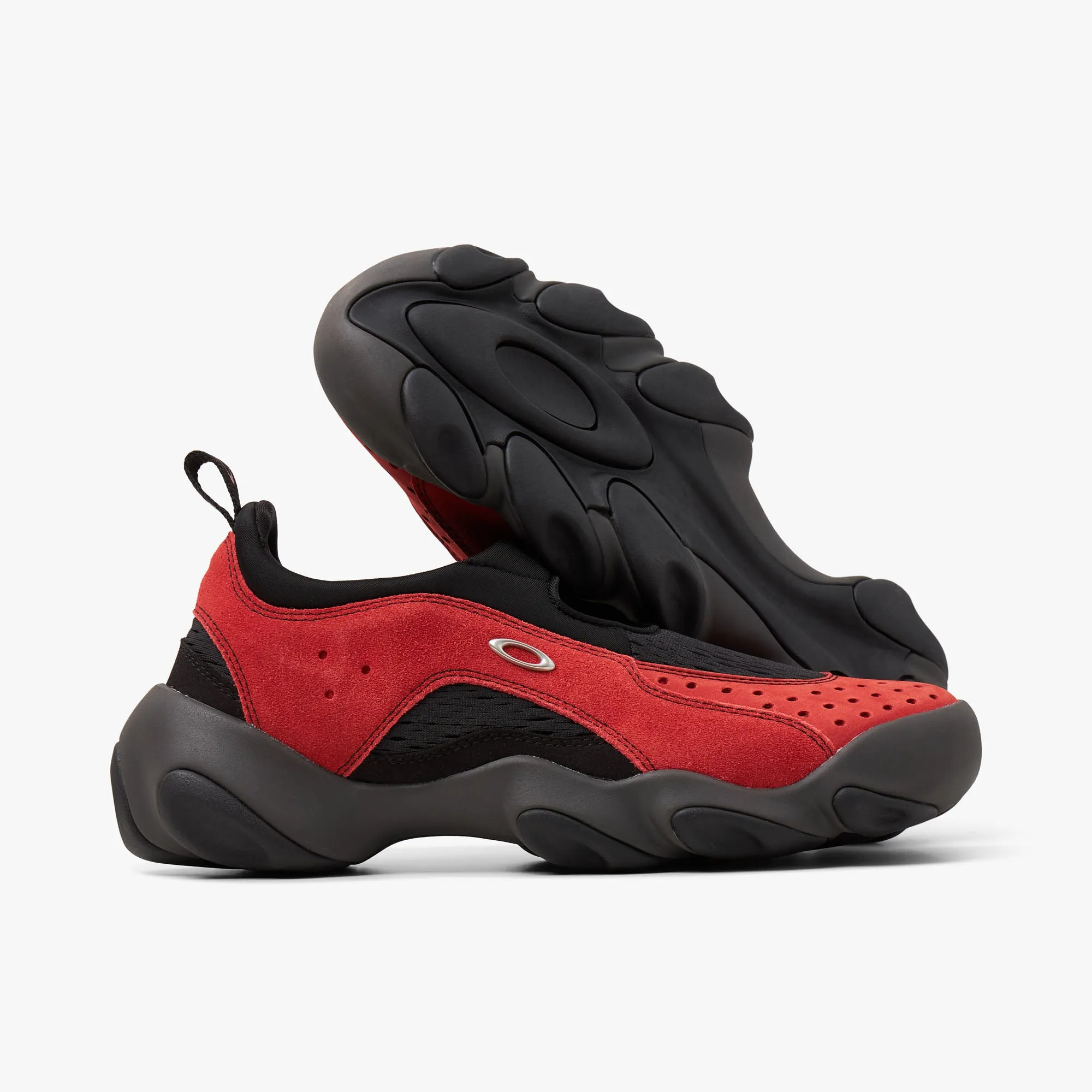 Oakley Factory Team Suede Flesh Sandal Lava / Black Distinctive materials runners