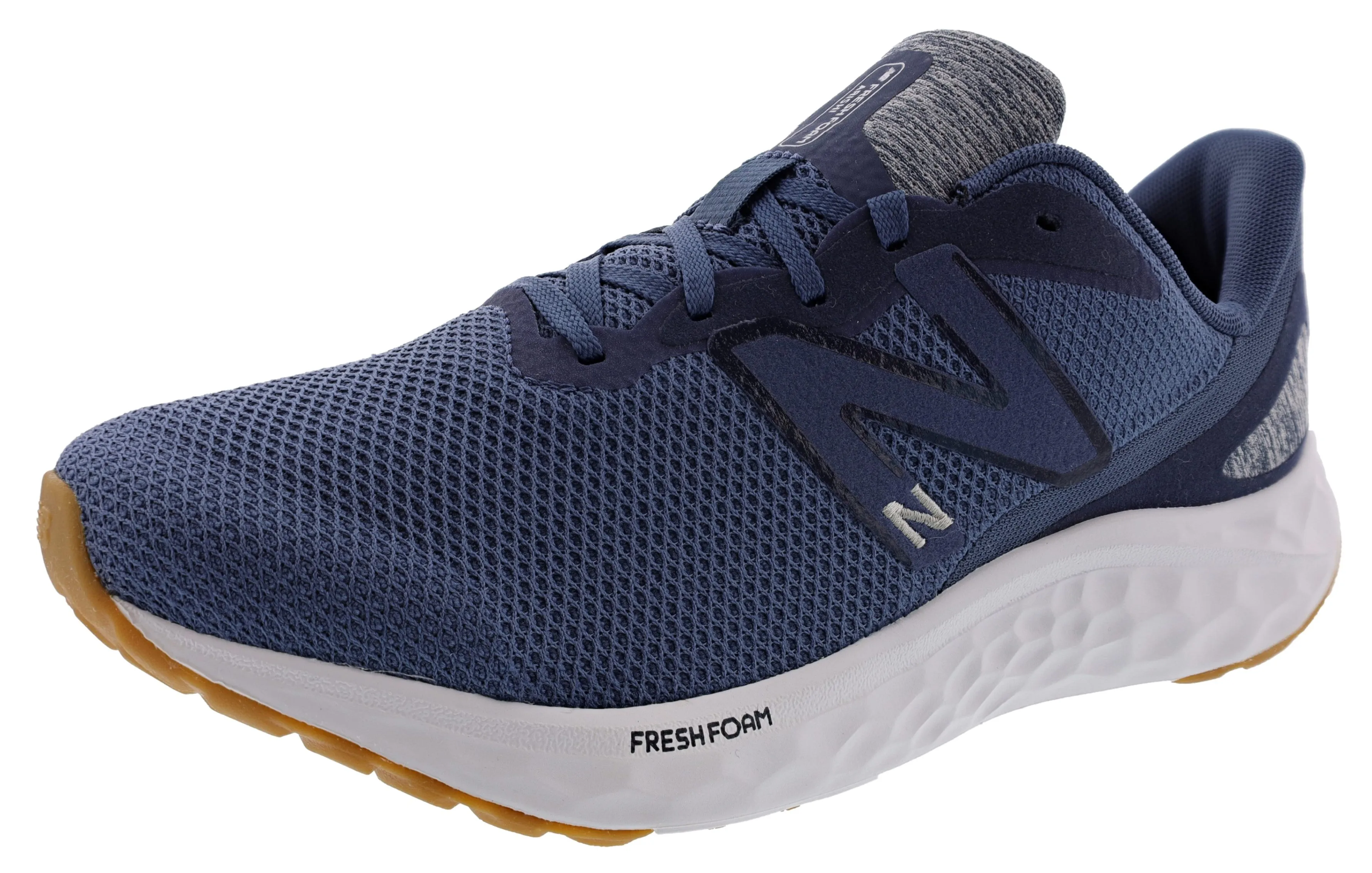 New Balance Men's Fresh Foam Arishi v4 Lightweight Running Shoes Comfortable Foot Bend