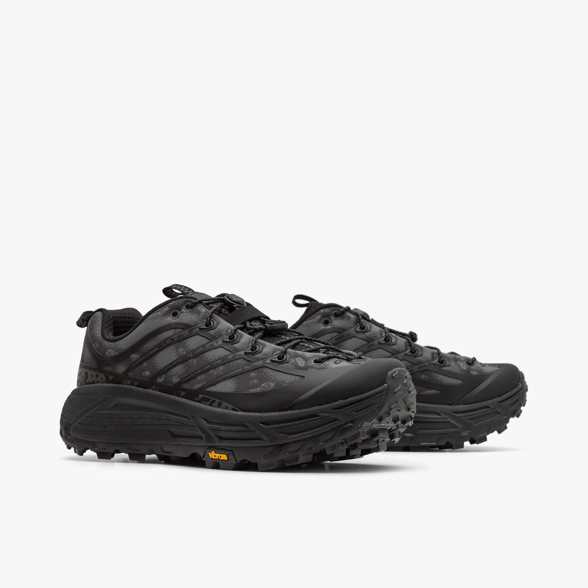 Hoka Mafate Three2 TS Black / Carbon Black High-performance high - top shoe type