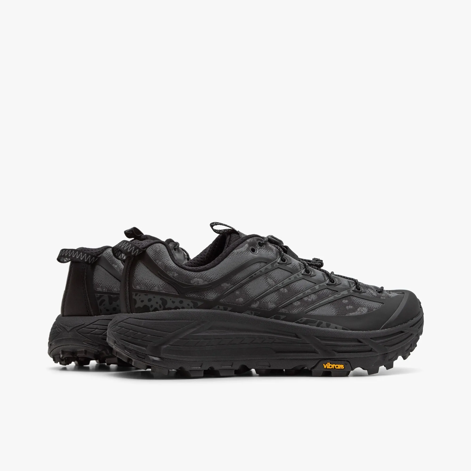 Hoka Mafate Three2 TS Black / Carbon Black short - term use shoes