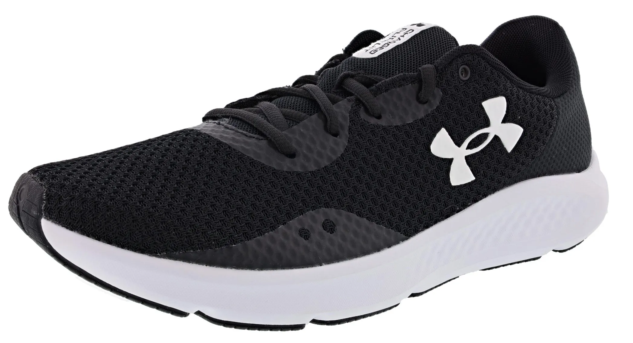 Impact Cushioning ocean - themed running shoes Under Armour Men's Charged Pursuit 3 Running Shoes