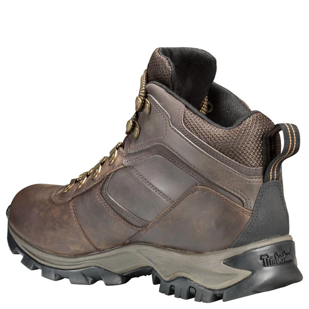 Cushioned Step Night Travel Timberland Men's Earthkeepers Mt. Maddsen Mid  Hiker Brown Waterproof