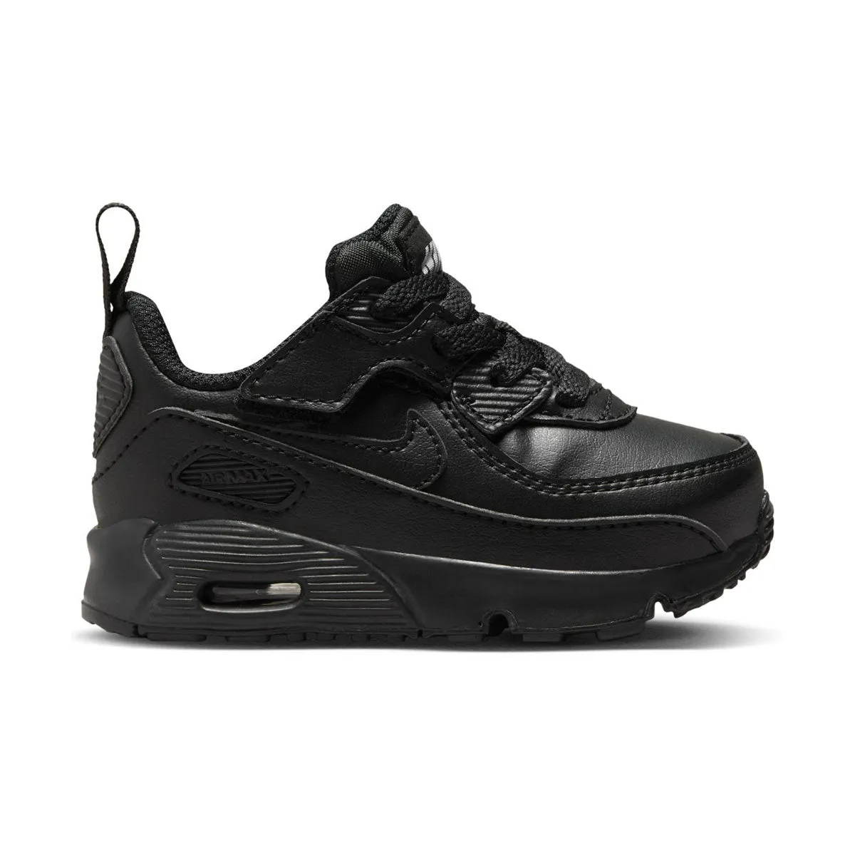 Anti Slip Nike Air Max 90 EasyOn 'Triple Black' Baby/Toddler Shoes