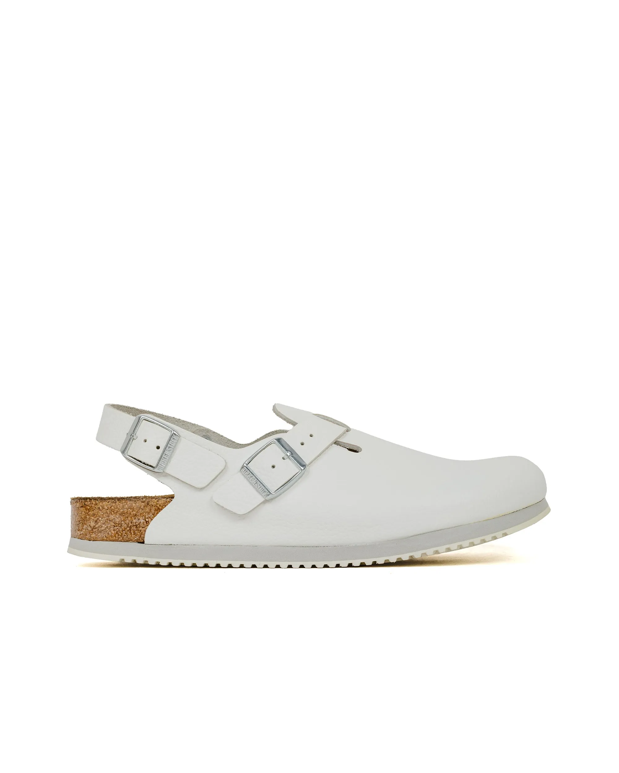 funky Neutral Birkenstock Tokio Super Grip Leather White