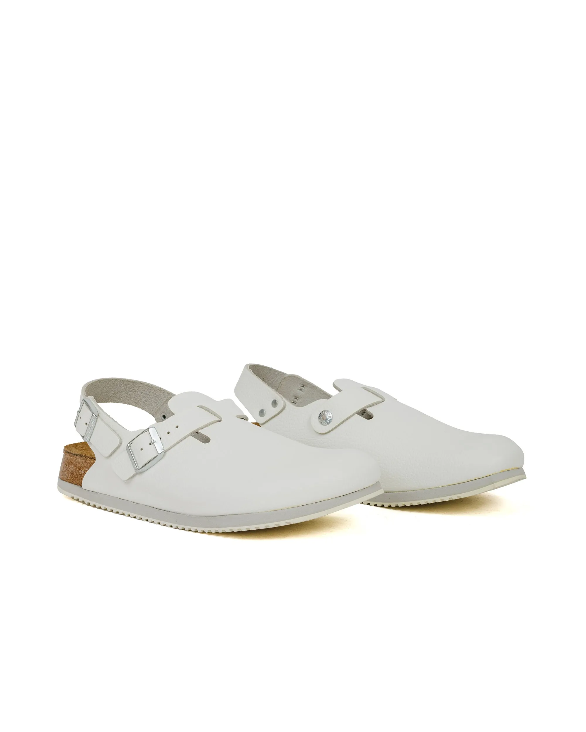 Birkenstock Tokio Super Grip Leather White Effortless support