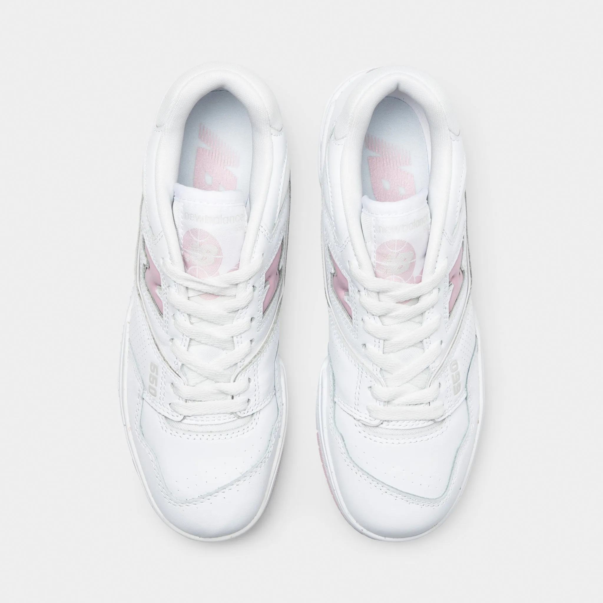 New Balance Women's 550 White / Twilight Haze Elite Performance Fit Stretchy