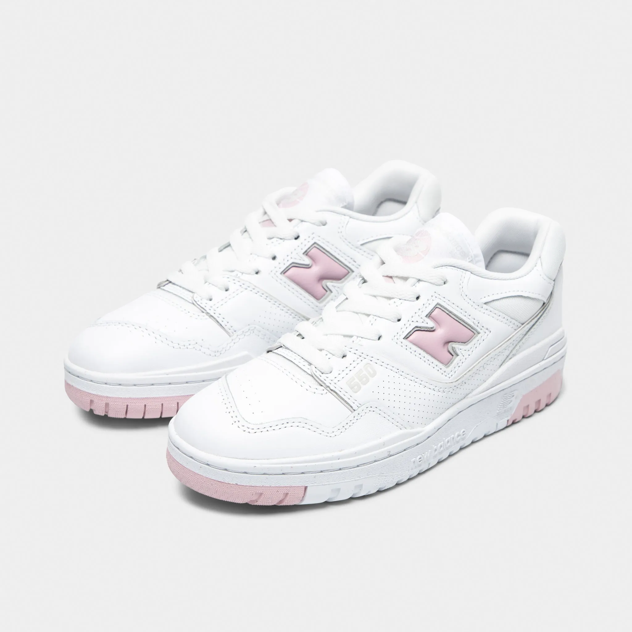 Thermoformed Cage New Balance Women's 550 White / Twilight Haze