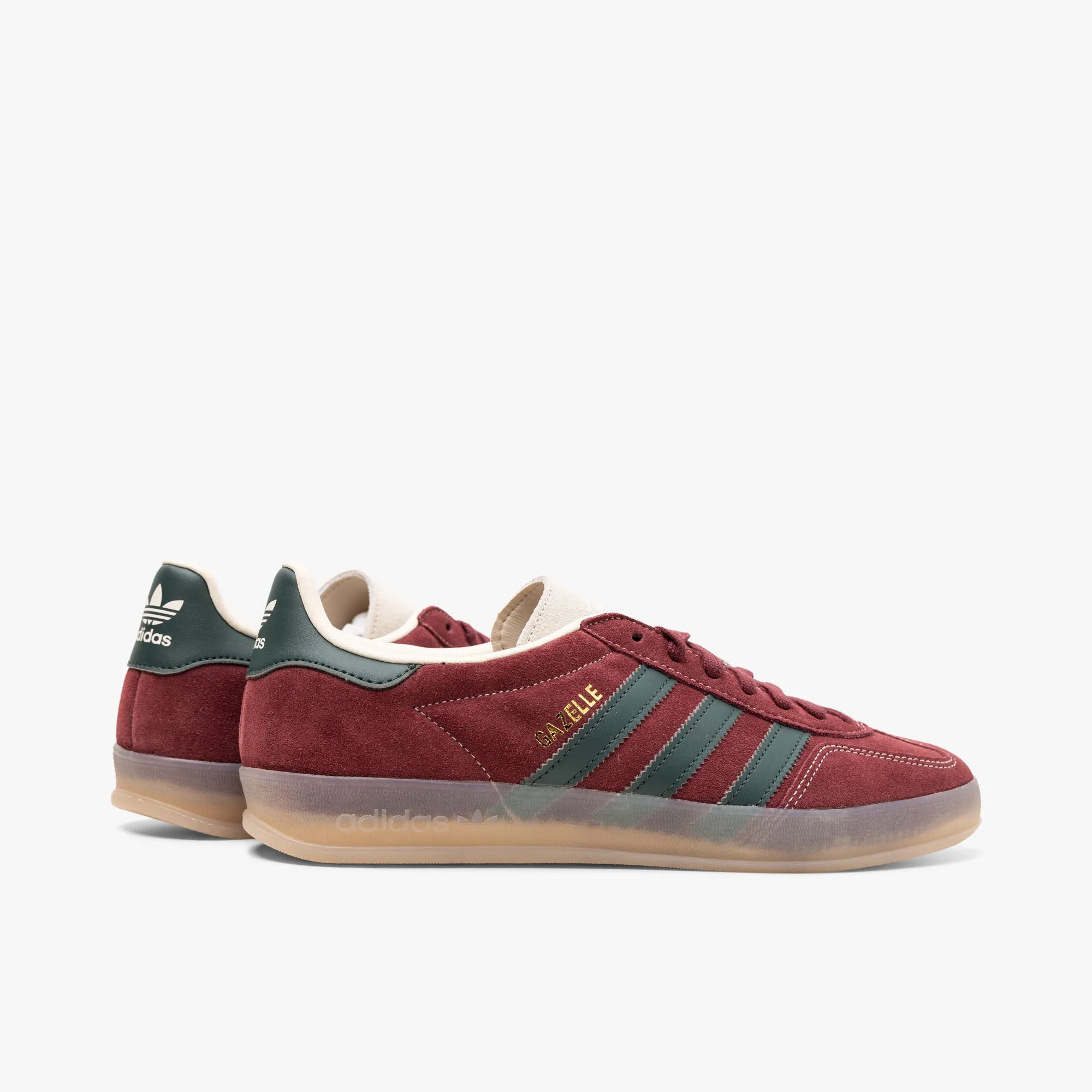 easy move adidas Originals Gazelle Indoor Shadow Red / Shadow Green - Wonder White