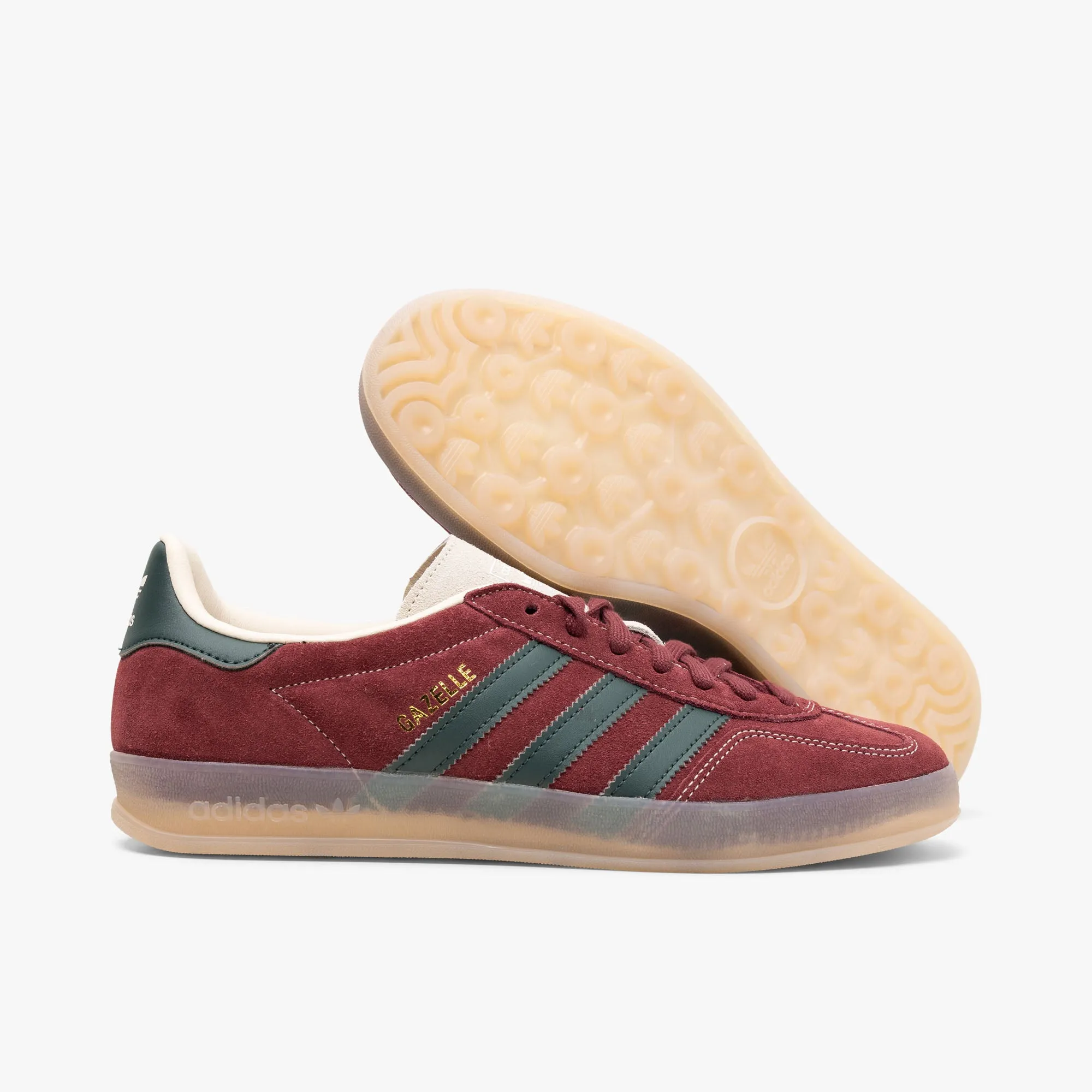 Street Choice adidas Originals Gazelle Indoor Shadow Red / Shadow Green - Wonder White