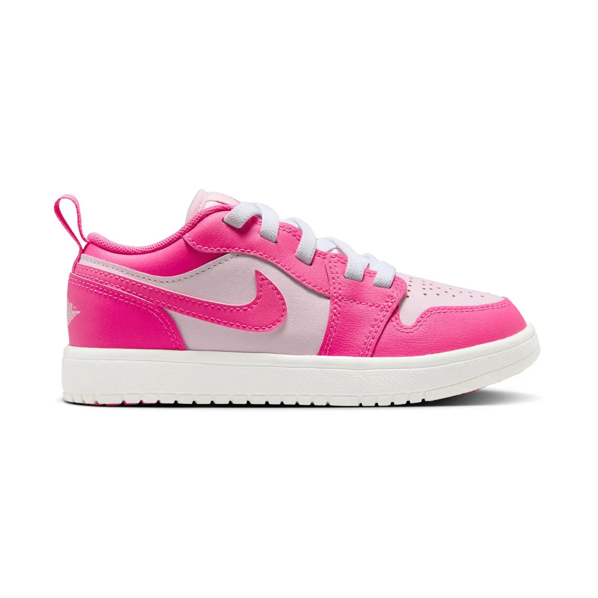 Gloss Mood Jordan 1 Low Alt 'Pink Foam Summit White Hyper Pink' Little Kids' Shoes