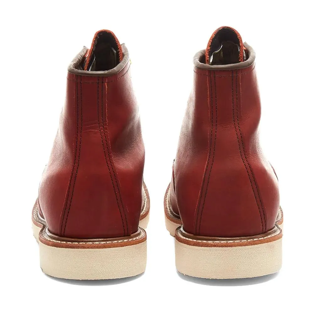 Red Wing Men's 6-Inch Classic Moc 8864 Russet Taos Gore-Tex Waterproof Seamless Comfort Active Nomad slip-resistant