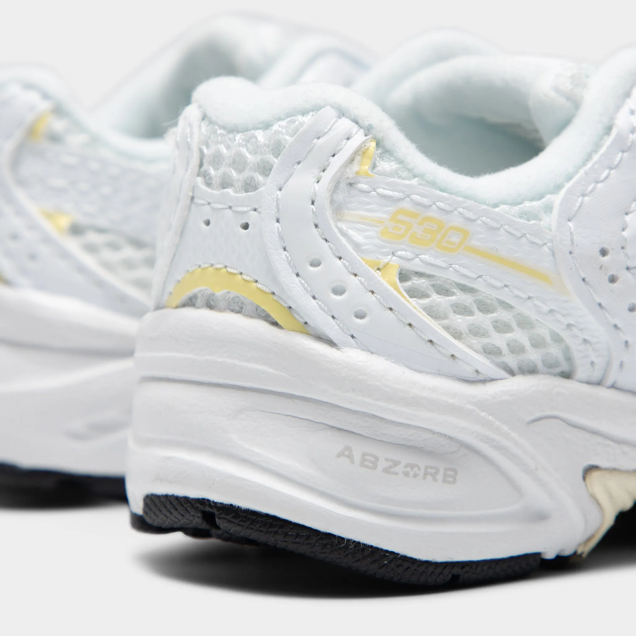 New Balance Infants' 530 White / Beige Recreational sports ideal - running