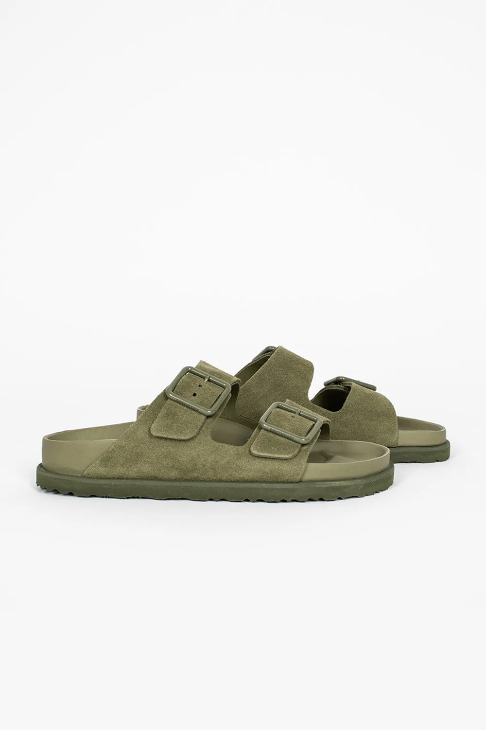 Arizona Cazador Suede Sandal Moss Art Gallery