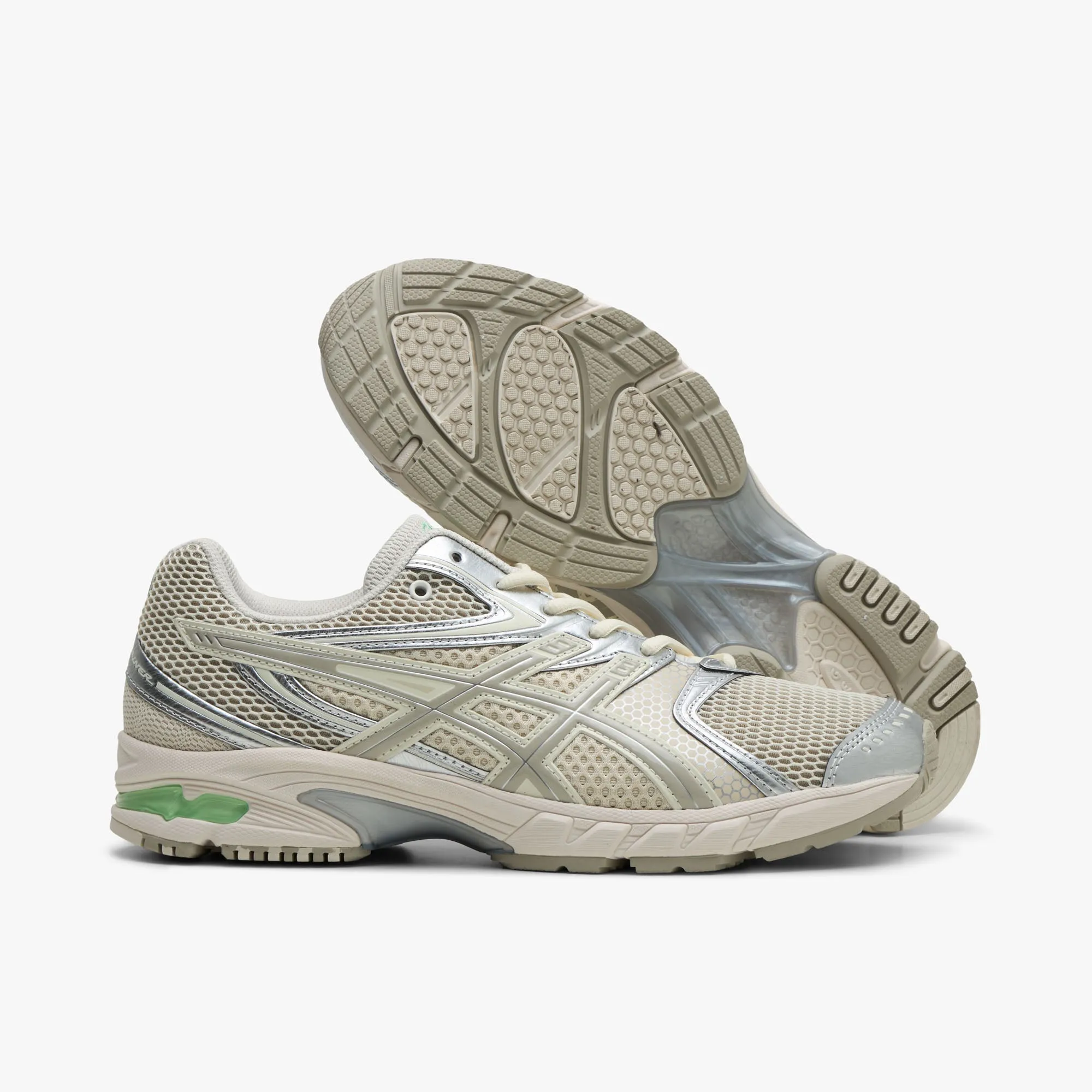 Smooth surface running All - weather use ASICS GEL-DS Trainer 14 Cream / Fossil