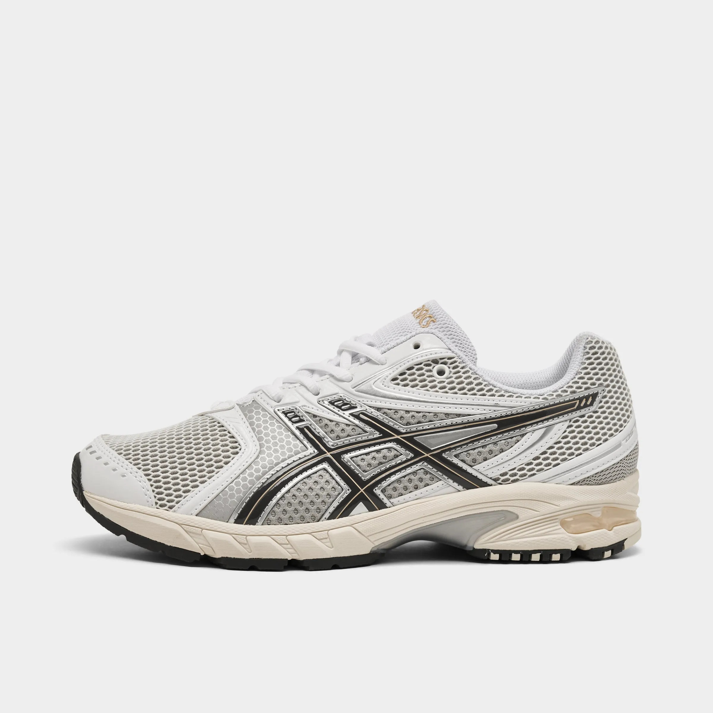 EVA - midsole shoes flat surface running ASICS GEL-DS Trainer 14 White / Honey Beige
