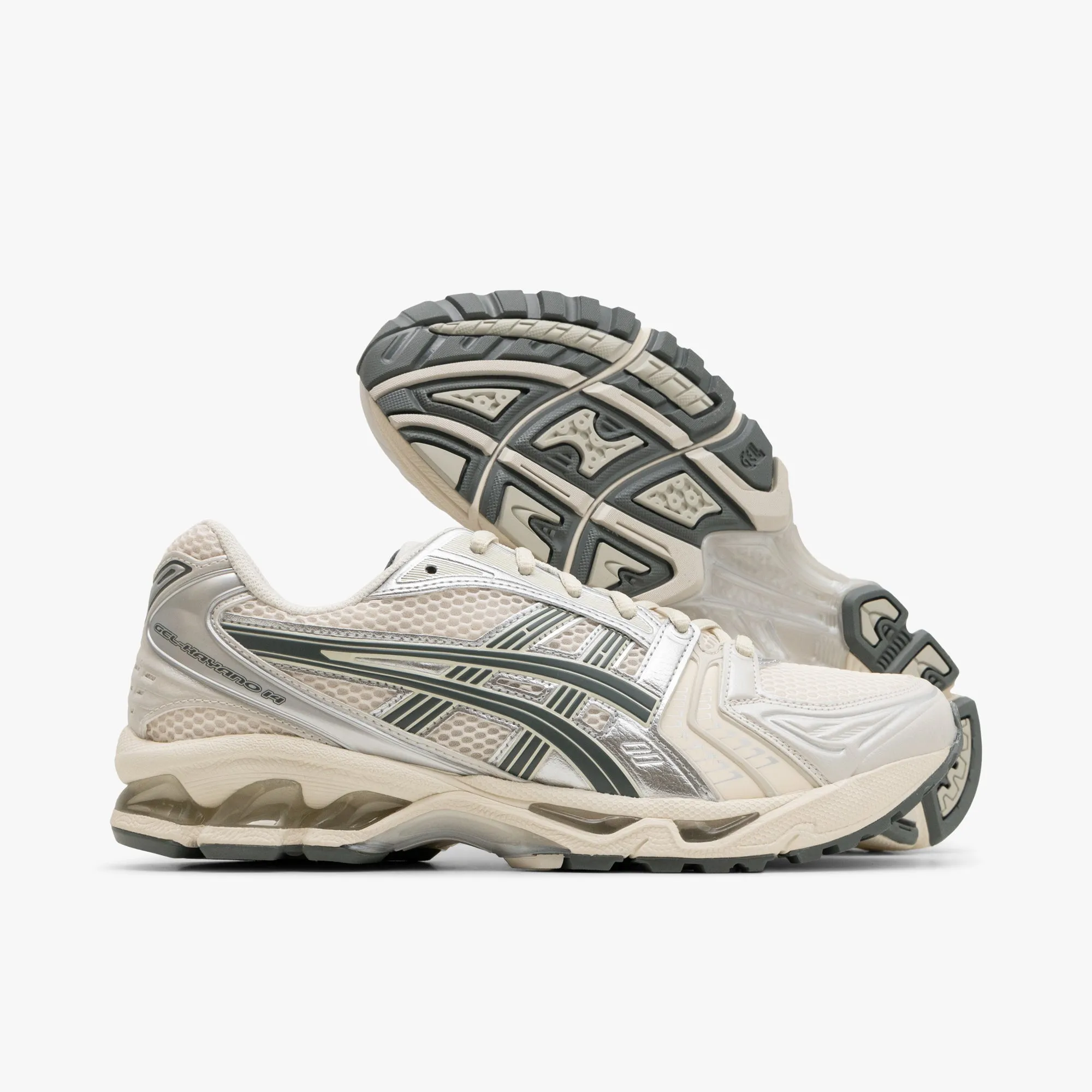 suitable for sports events cross - training shoes ASICS Gel-Kayano 14 Birch / Dark Pewter