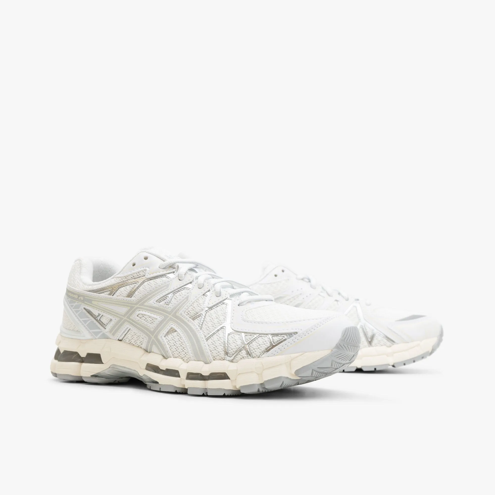 ASICS Gel-Kayano 20 White / Pure Silver morning narrow - fit