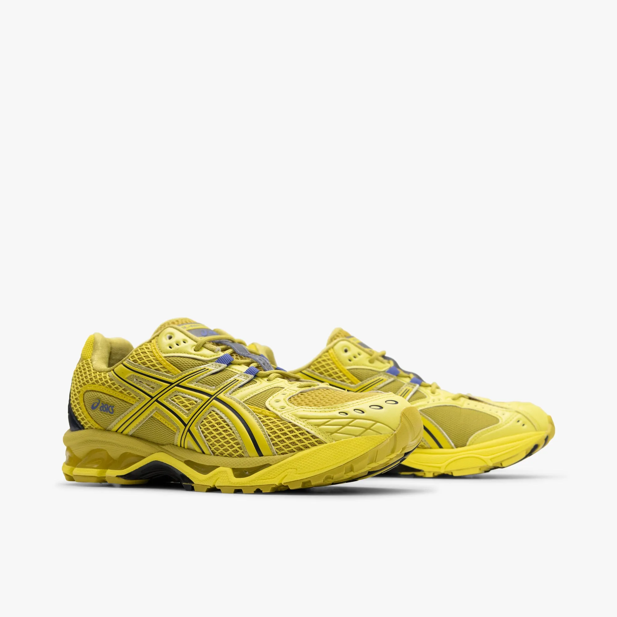 water - resistant running option night running shoes ASICS Gel-Nimbus 10.1 Kelp / Lemon Spark