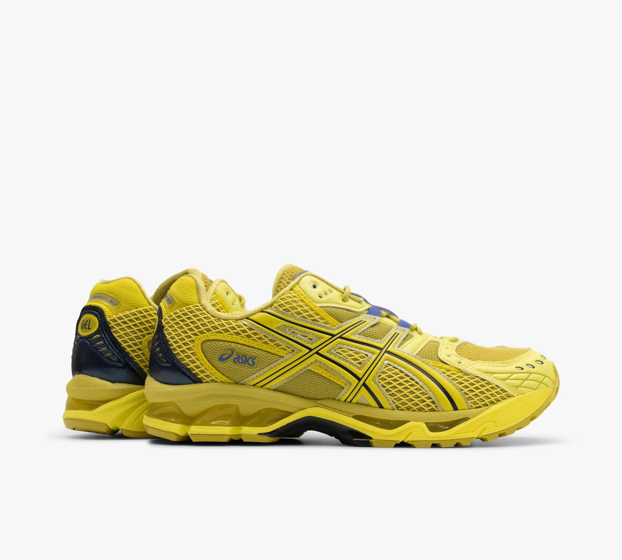 indoor running shoes Female ASICS Gel-Nimbus 10.1 Kelp / Lemon Spark