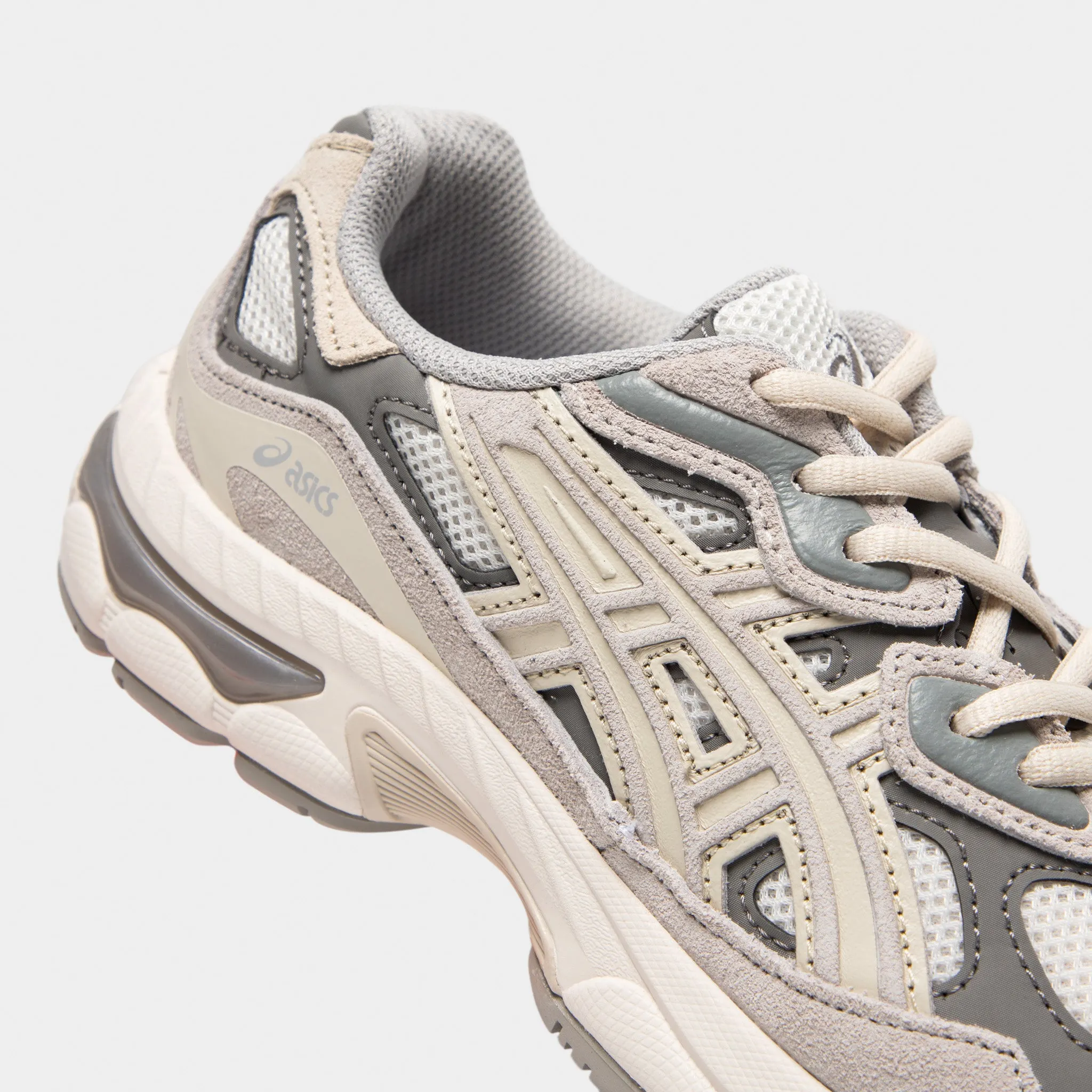 zero - drop - feature shoes ASICS GEL-NYC GS Cream / Oyster Grey
