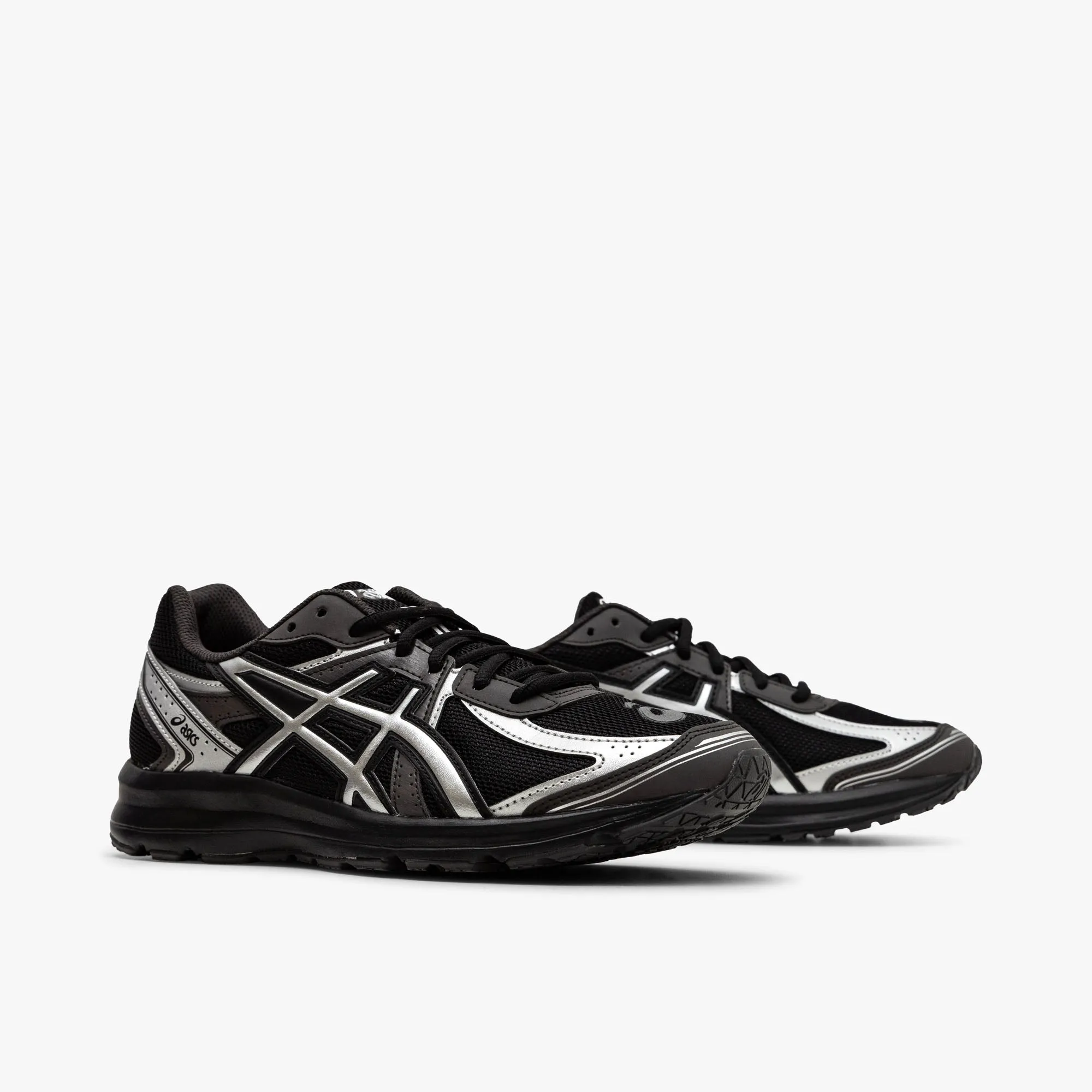 elevated - heel shoes Child - friendly ASICS Jog 100S / Black / Pure Silver