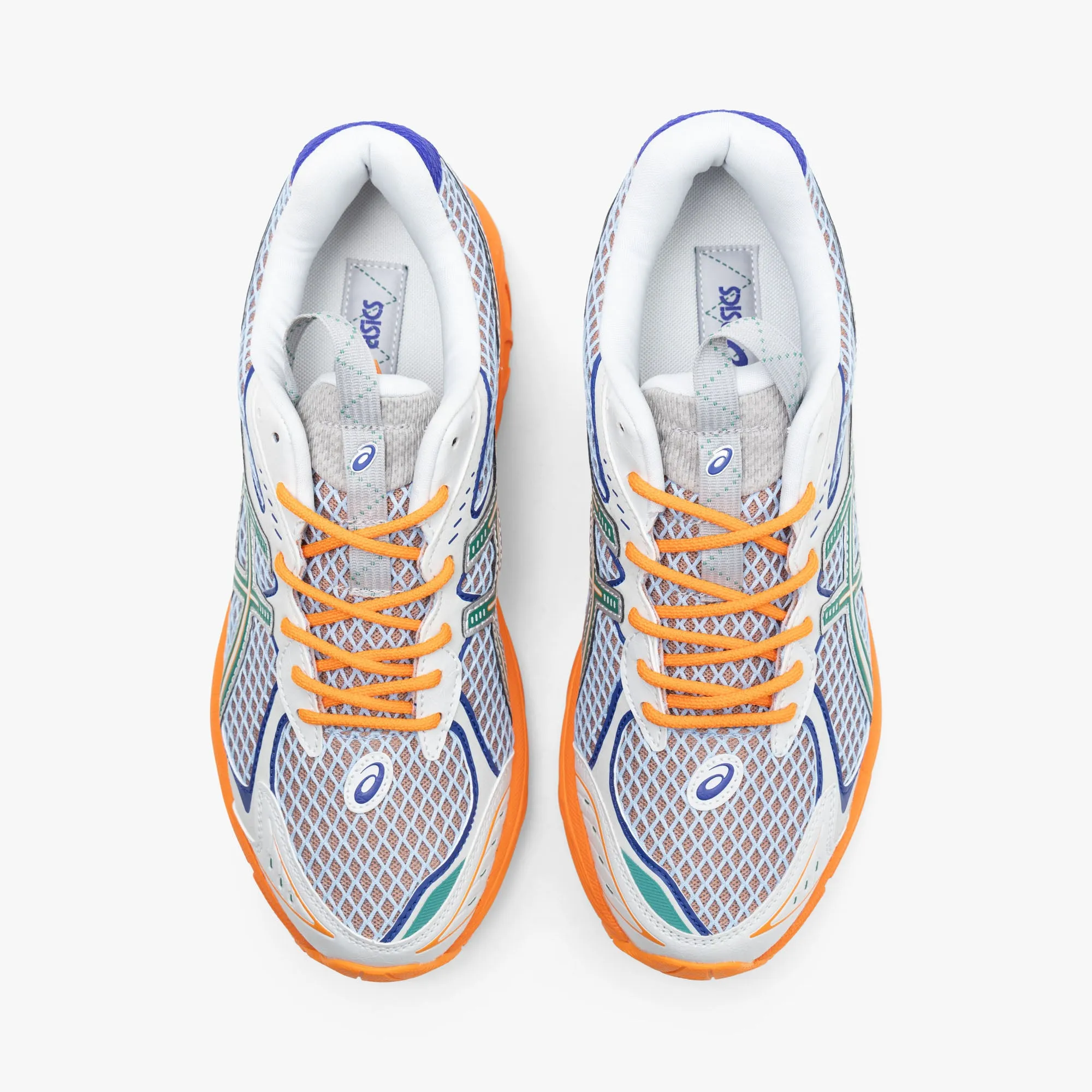 Comfortable Foot Support ASICS UB7-S GT-2160 Lava Orange / Jasper Green