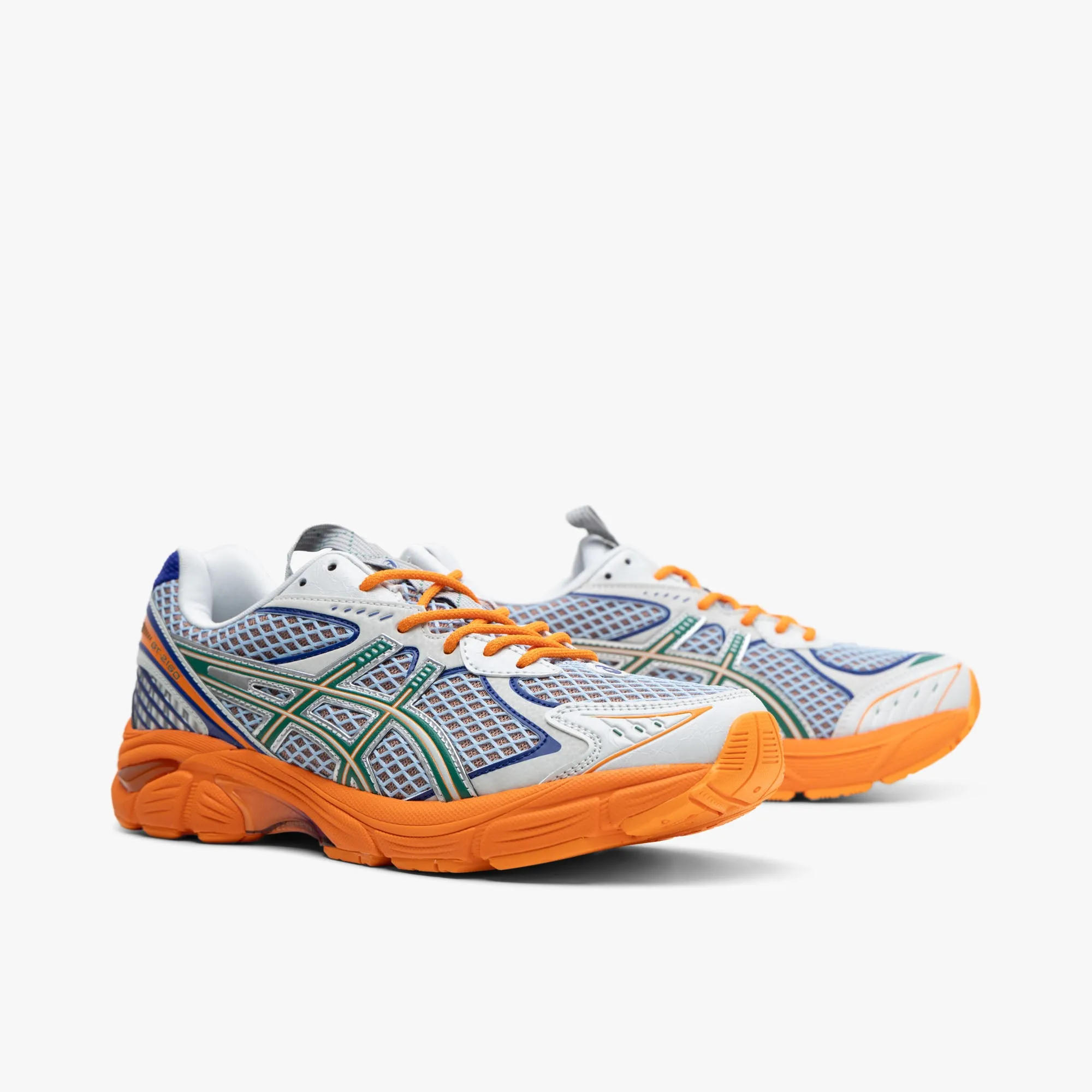 square - design shoes smooth - lining shoes ASICS UB7-S GT-2160 Lava Orange / Jasper Green