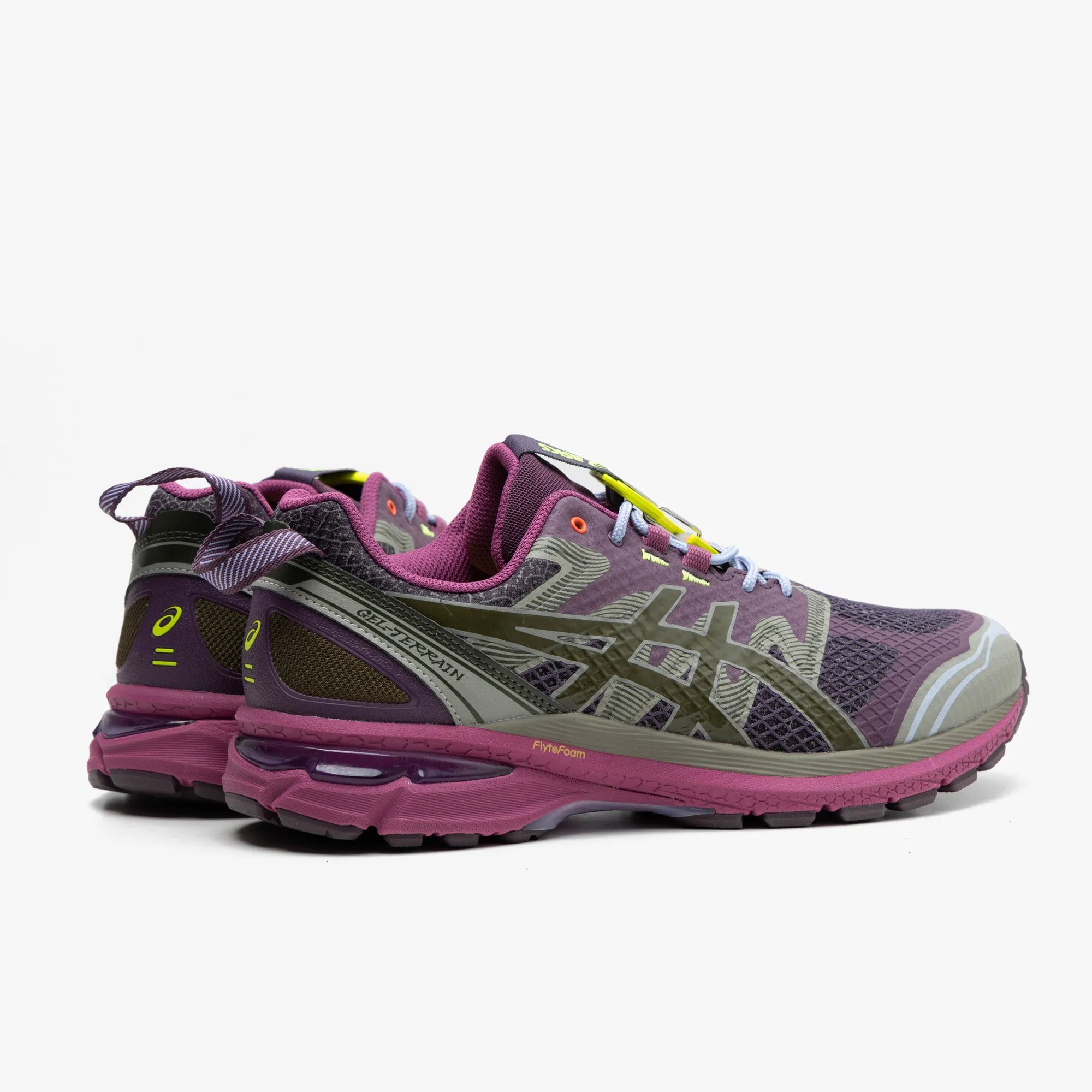 custom fit shoes neoprene - upper shoes Asics x Up There Gel-Terrain Purple / Lavender