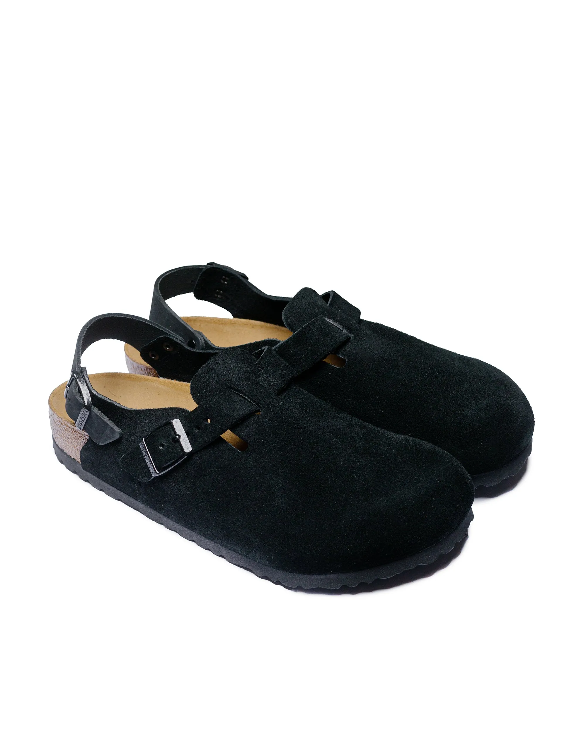 Birkenstock Tokio Suede Black Upgraded arch stylish user