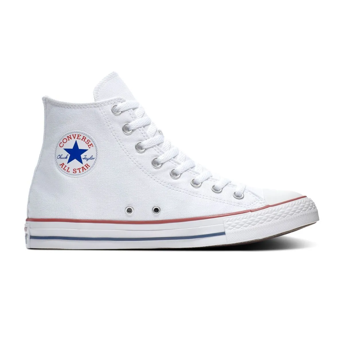 Converse Chuck Taylor All Star White High Top Shoes Fold   Flat Freestyle Look