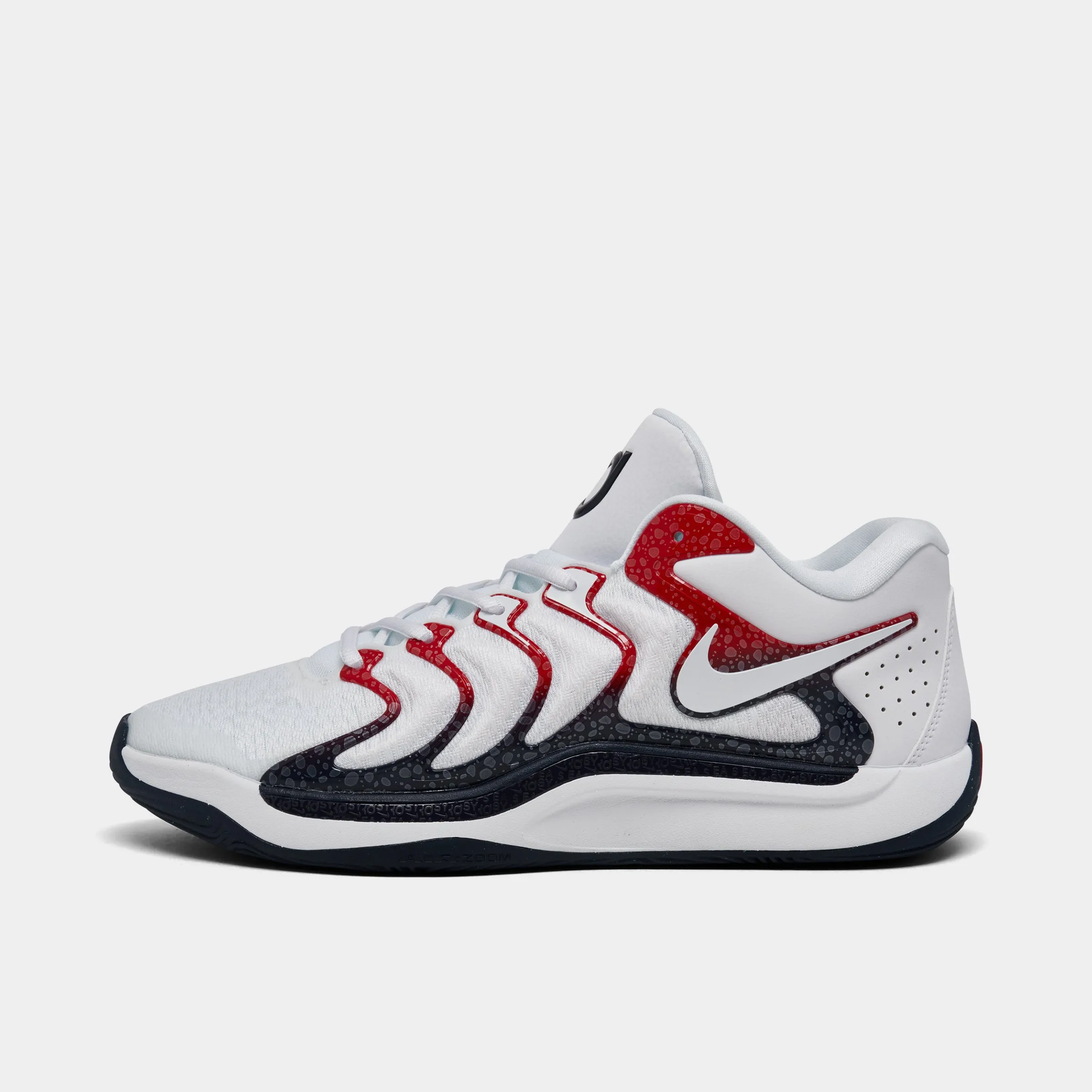 Ergonomic Design Nike KD17 White / Obsidian - University Red