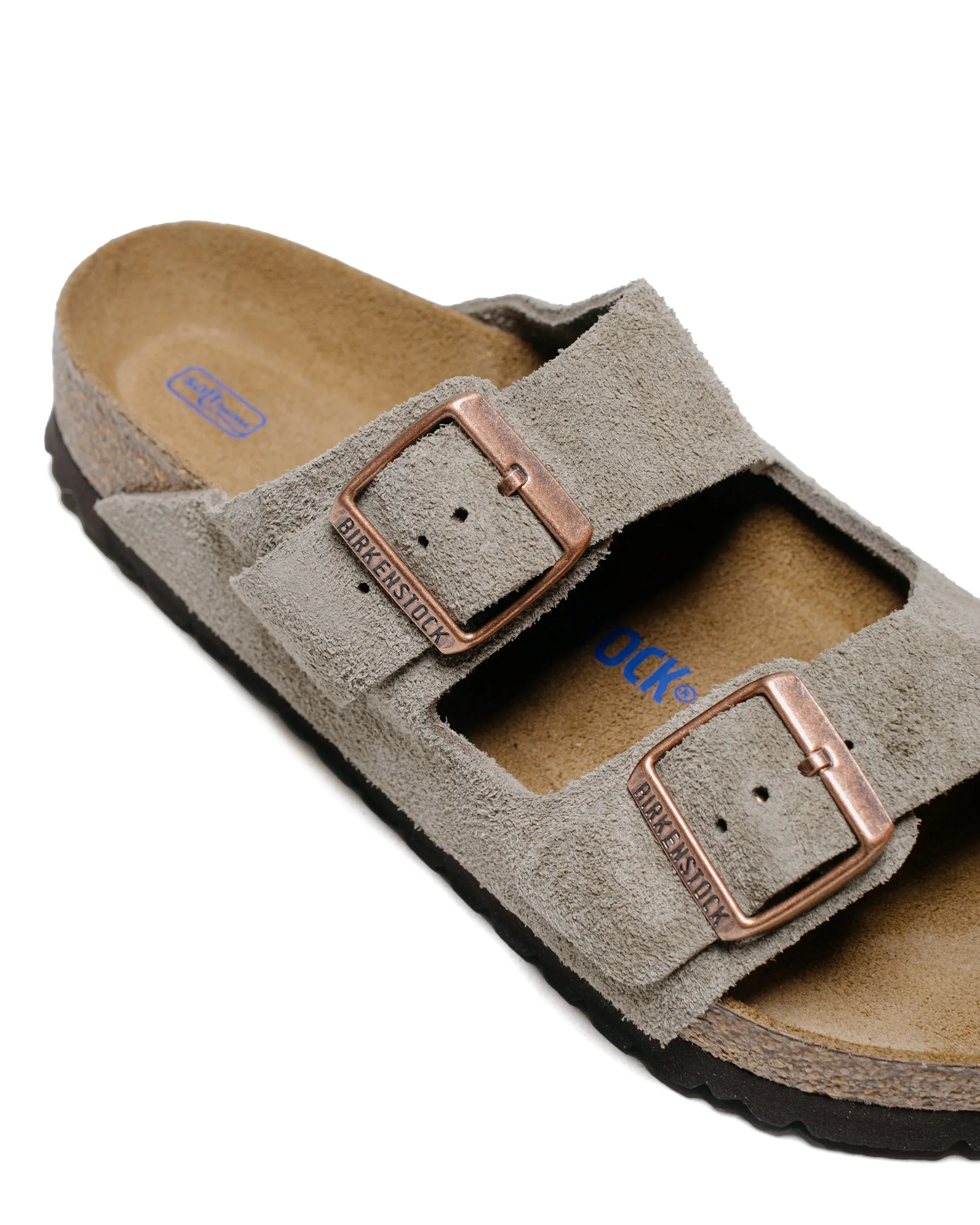 Birkenstock Arizona Taupe Suede Wind - resistant