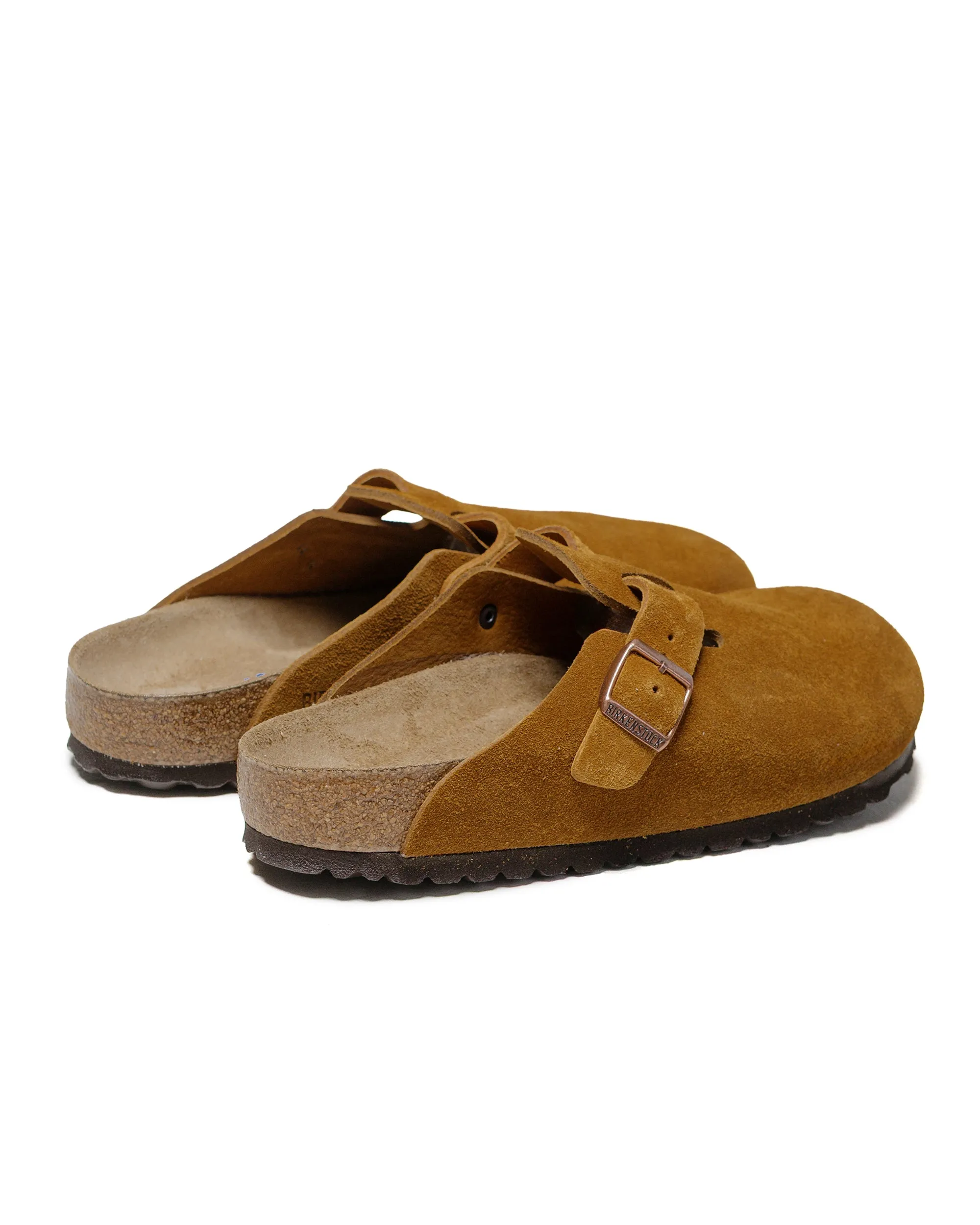 Protective Wear Solid Birkenstock Boston Mink Suede