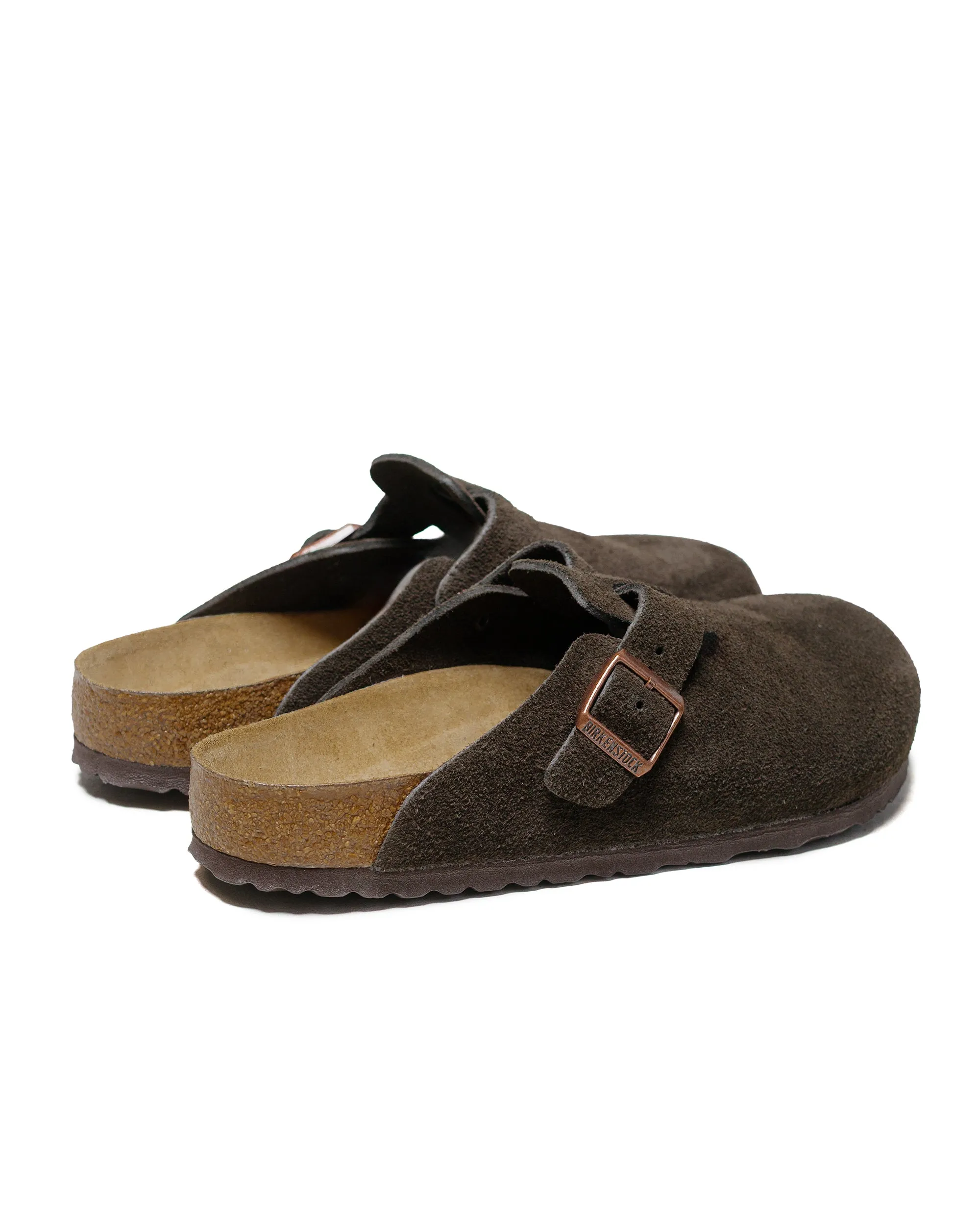 longest Birkenstock Boston Mocha Suede