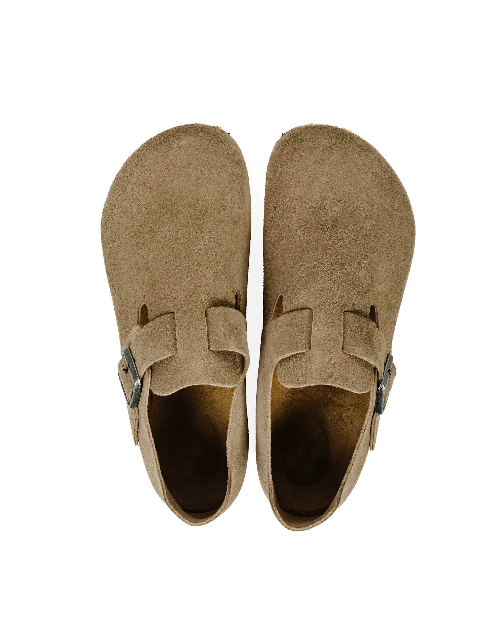 Performance Fit Birkenstock London Taupe Suede