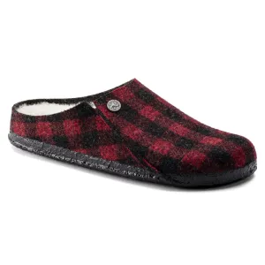 orthopedic Birkenstock Zermatt Shearling - 1017542 - Plaid Red