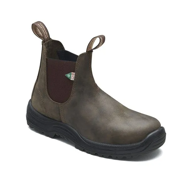 Blundstone 180 - Work & Safety - Waxy Rustic Brown Outdoor Hiking Outdoor Style