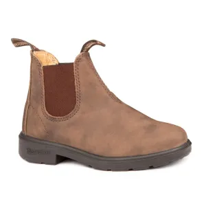 Blundstone 565 - Kids Boot in Rustic Brown Seamless Comfort Windy Weather Scandi Cool