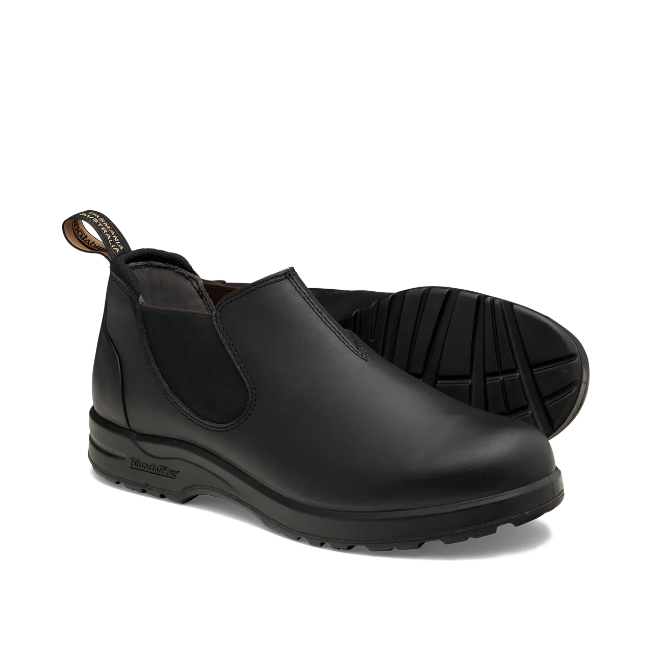 Grippy Outsole Backcountry Camper Blundstone All-Terrain Shoe Black - 2380