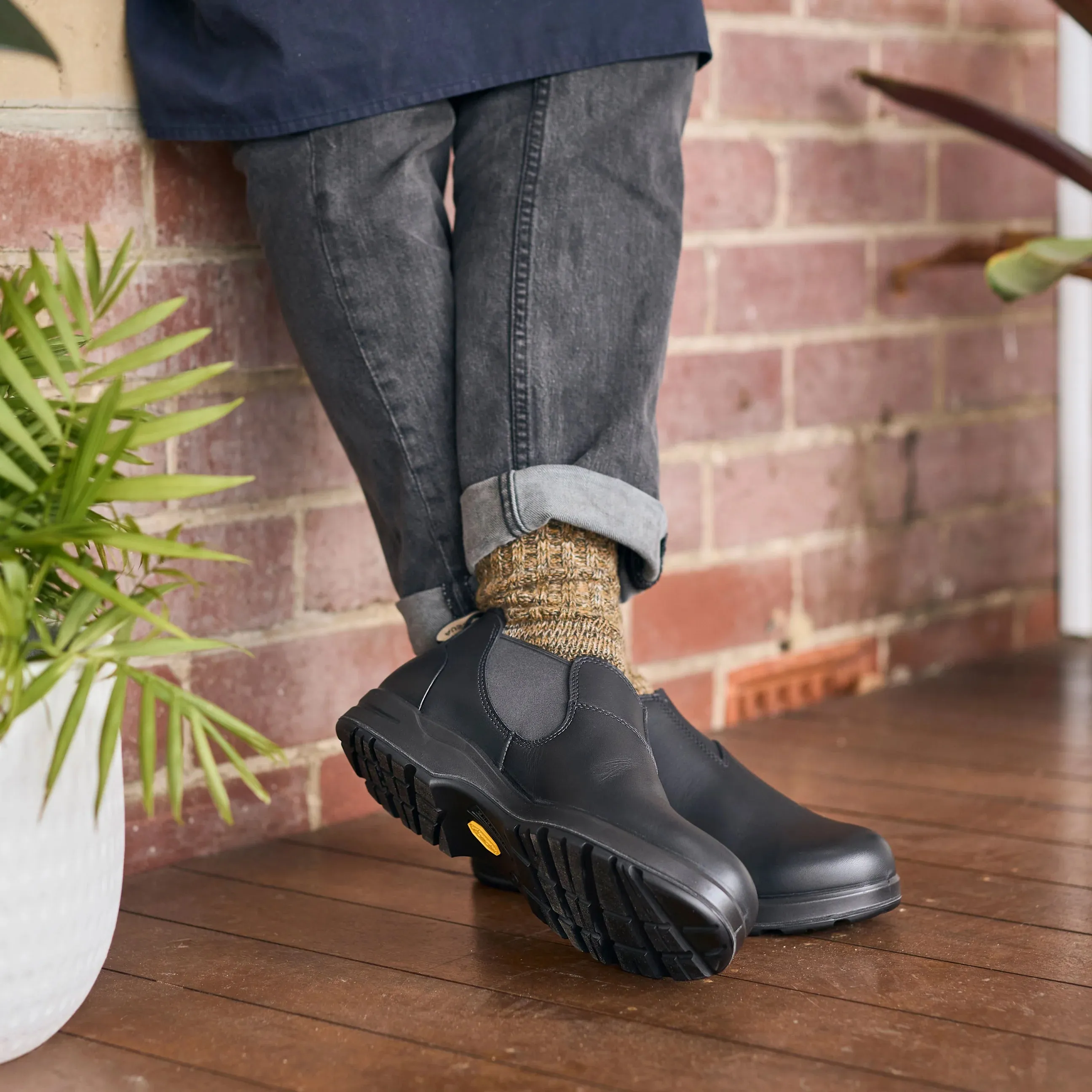 Blundstone All-Terrain Shoe Black - 2380 Trail Support Walk Easy