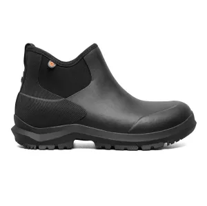 Bogs Men's Sauvie Chelsea II Boot Black Waterproof Urban Feel Neutral palette