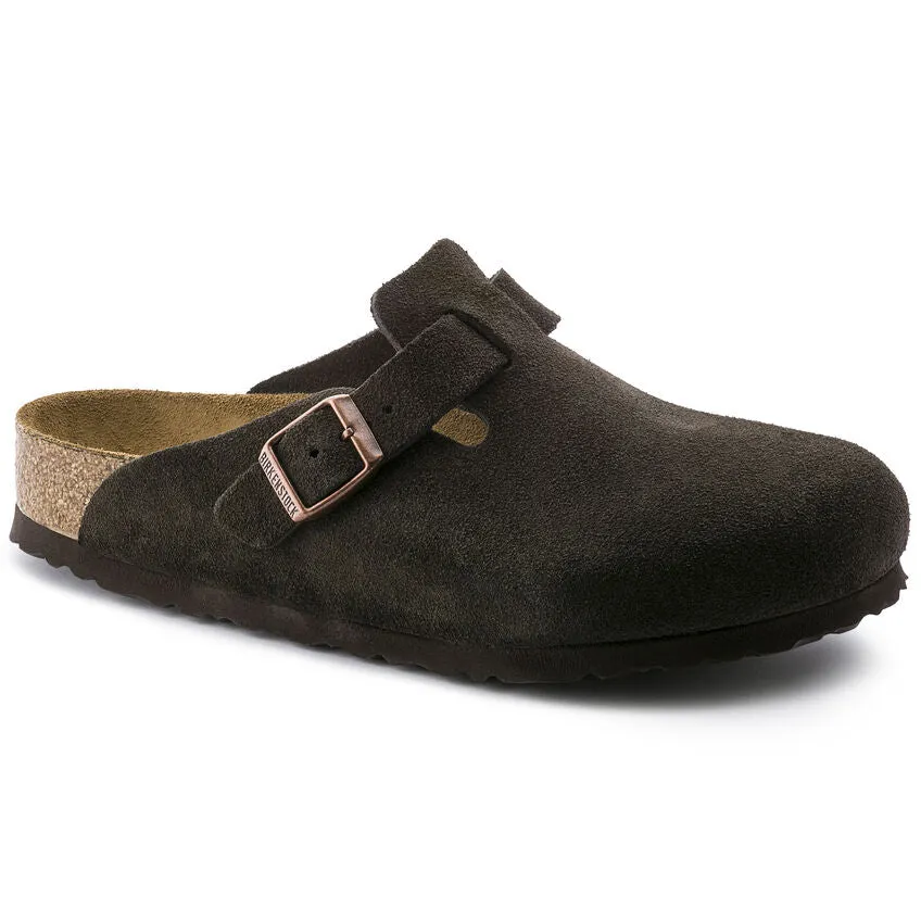 Boston Mocca Soft Footbed Stone Gray