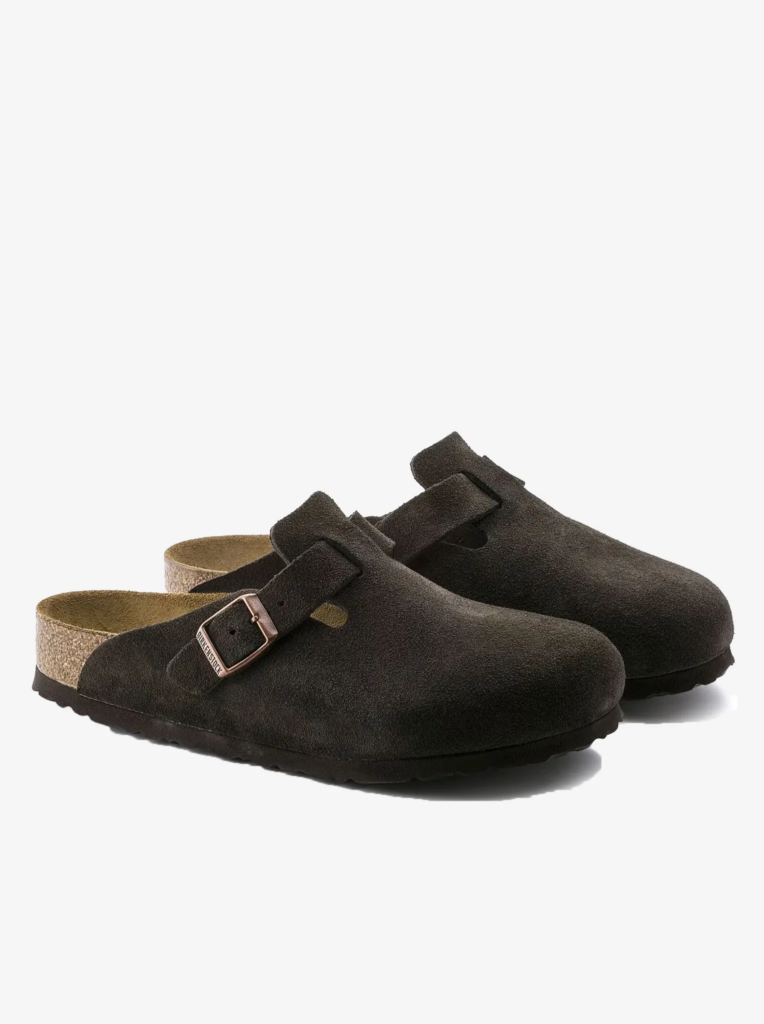 Boston Soft Footbed Suede Leather Unisex Travel Friendly Slip   resistant   sole