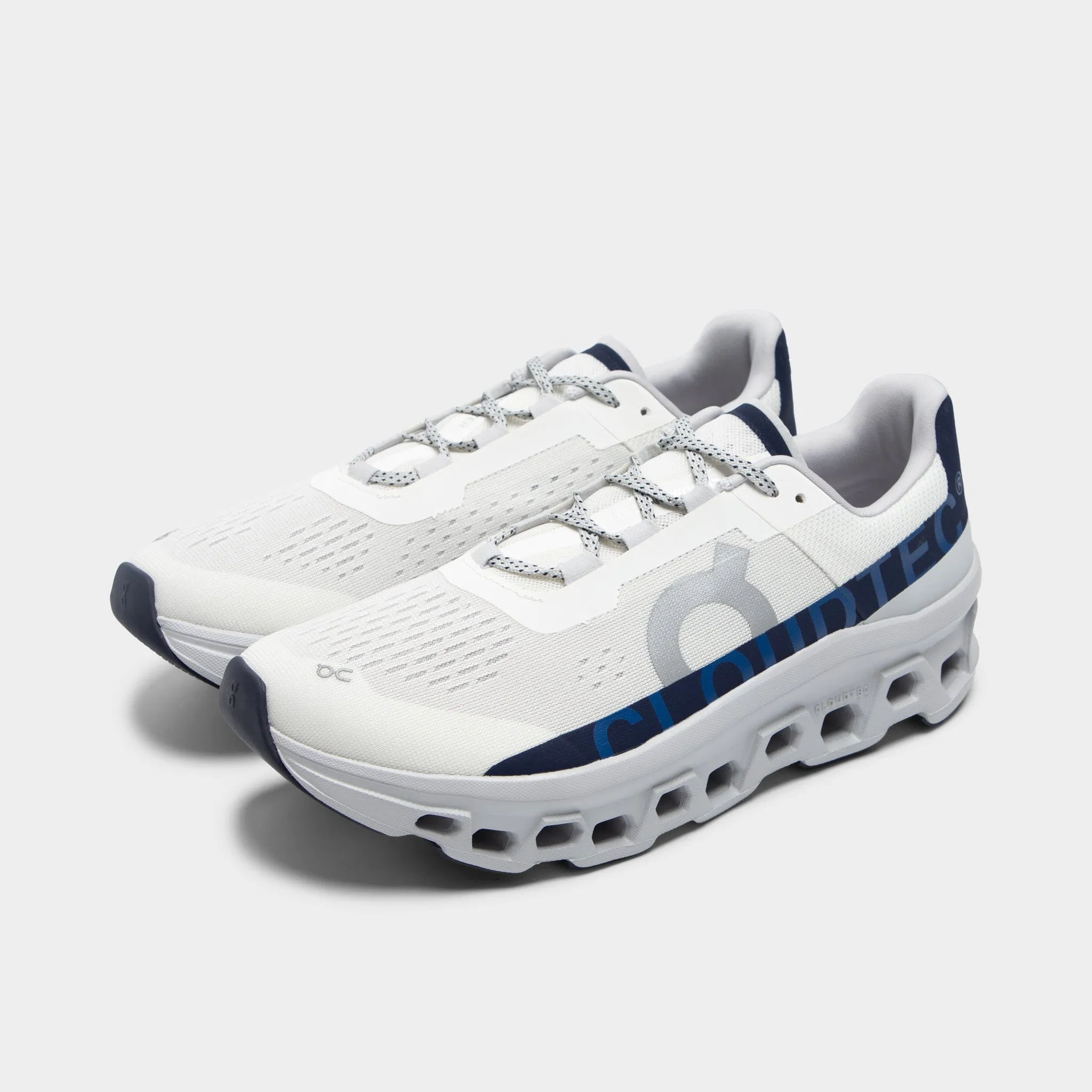 Arch Support Shoes curling shoes On Running Monster Black / Blue