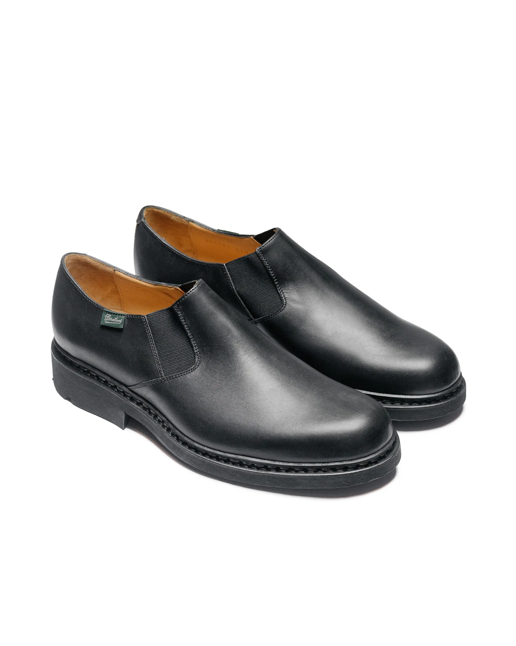 Paraboot Photon Lisse Noir Padded Tongue Open-toe