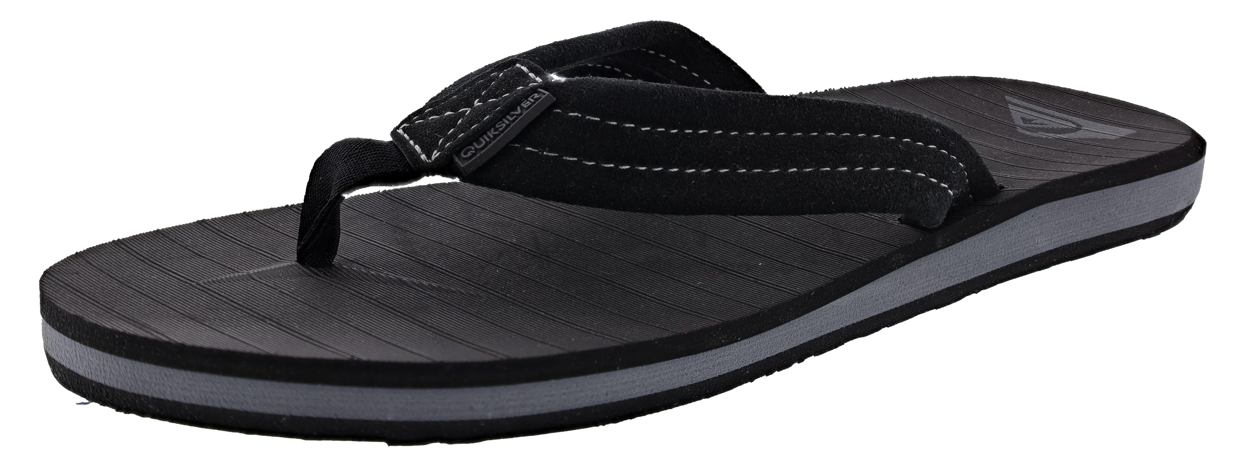 Chill Style Loose Fit Quiksilver Men's Carver Suede Leather Sandals